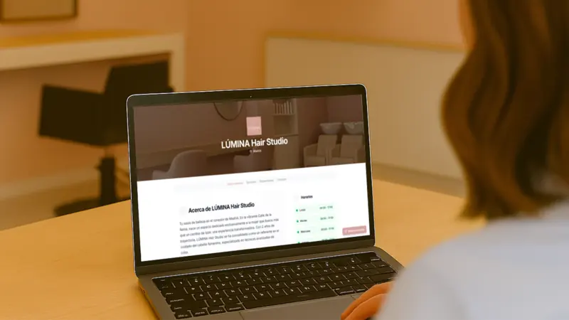 Página web en minutos