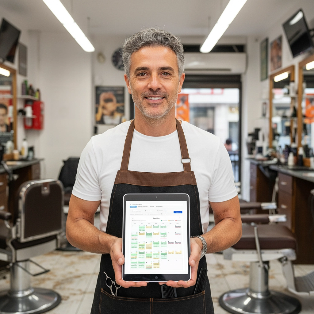 Software de gestión para barberías - Agenda online con turnos