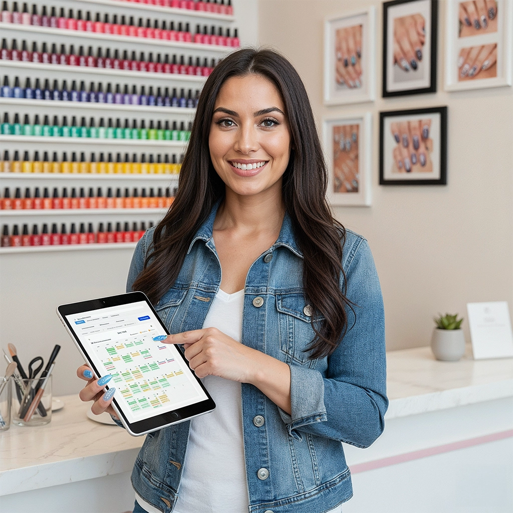 Software de gestión CitaFlow para salones de uñas
